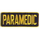 Hero's Pride 11" x 4" Velcro PARAMEDIC Back Patch