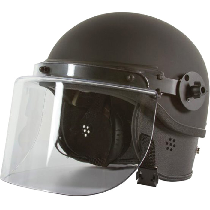 Monadnock TR-1000 Half Shell Non-Ballistic Riot Helmet with Face Shield