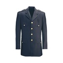 Flying Cross Legend Poly/Wool Single Breasted Dress Coat with Simulated Breast Pockets