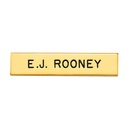 Blackinton Polished Name Bar