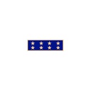 Smith & Warren SAB3 1 3/8" Single Color Eight Star Award Bar
