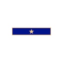 Smith & Warren C707 1 7/8" Single Color One Star Award Bar