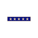 Smith & Warren C707 1 7/8" Single Color Five Star Award Bar