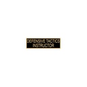 Smith & Warren 1 3/8" Defensive Tactics Instructor Award Bar
