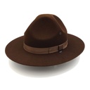 Brown Felt Campaign Hat