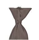 Taupe Polyester Clip-on Uniform Tie with Buttonholes