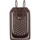 Safariland Cordovan Brown Adjustable Radio Holder