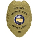 Morristown PD Gold Flex Badge