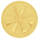 Blackinton Four Crossed Horns Hat Badge