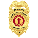 Monroe Twp. FD Chaplain Shirt Badge