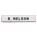 Polished Silver Name Bar