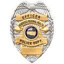 Hendricks Regional Health Officer Wallet Badge
