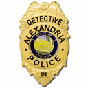Alexandria Police Dept. Detective Shirt Badge