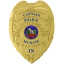 Muncie Police Dept. Captain Flex Badge