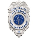 Pittsboro FD Firefighter Shirt Badge