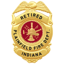 Plainfield Fire Territory Retired Shirt Badge