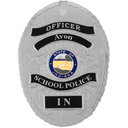 Avon Schools Police Officer Flex Badge