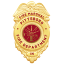Pittsboro FD Fire Marshal Shirt Badge