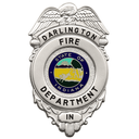 Darlington Firefighter Shirt Badge