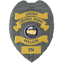 Crown Point PD Chief Flex Badge