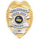 Crown Point PD Lieutenant Wallet Badge
