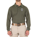 Parkview Health Police Embroidered Admin Long Sleeve Polo for Men