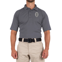 Parkview Health Police Embroidered Admin Short Sleeve Polo for Men