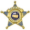 Bartholomew Co. Sheriff Sergeant Flex Badge