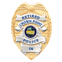 Crown Point PD Retired Shirt Badge